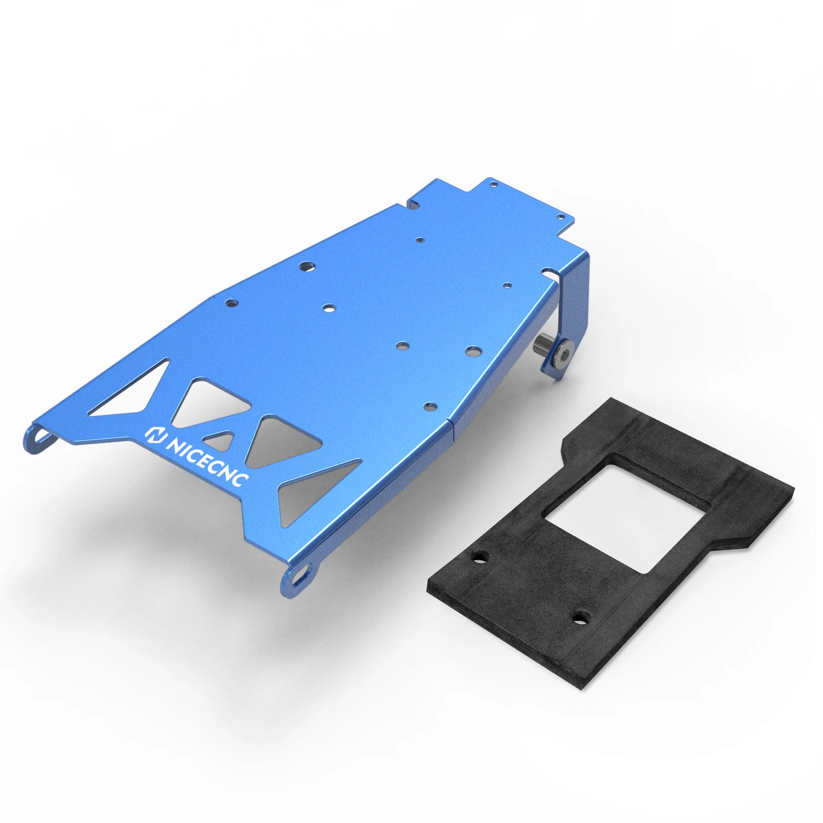 For Surron Light Bee X S L1E NICECNC Electric Dirt Bike Battery Compartment Guard Cover Front Plate Fender Controller Protector RISE DEFENSE SYSTEMS.AI PRODUCTS