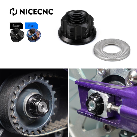 For Sur-Ron light bee X light bee S light bee L1E Segway X160 X260 Surron light bee X/S Primary Belt Pulley Nut & Rear Axle Nut
