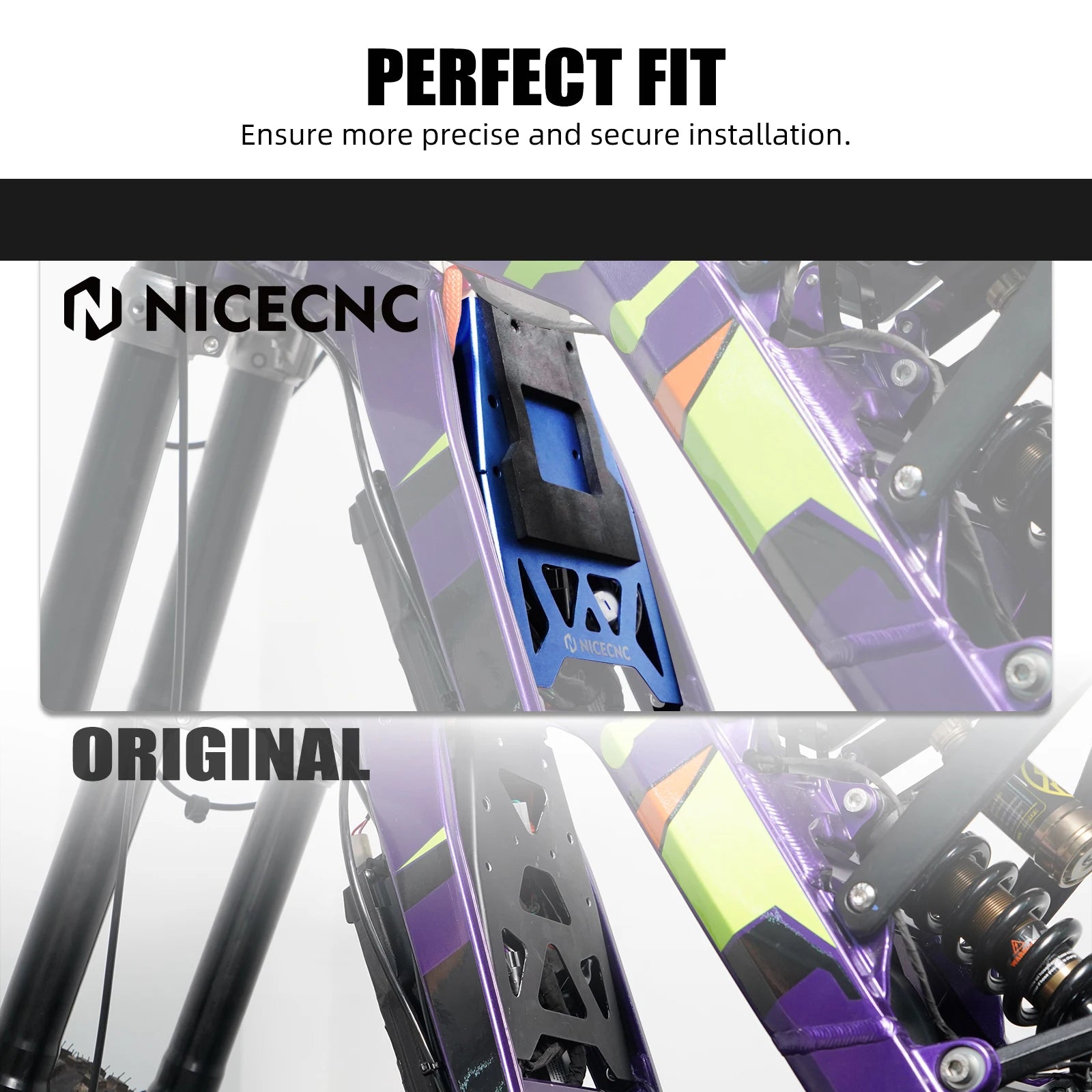 Battery Front Plate For Surron light bee X S L1E Segway X160 Segway X260 Sur-ron  light bee S Sur ron Bike Parts Accessories RISE DEFENSE SYSTEMS.AI PRODUCTS
