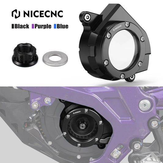 Belt Pulley Cover & Primary Belt Pulley Nut For SUR-RON Surron light bee X S L1E Segway X160 X260 Electric Dirt Bike 2023 2024 RISE DEFENSE SYSTEMS.AI PRODUCTS