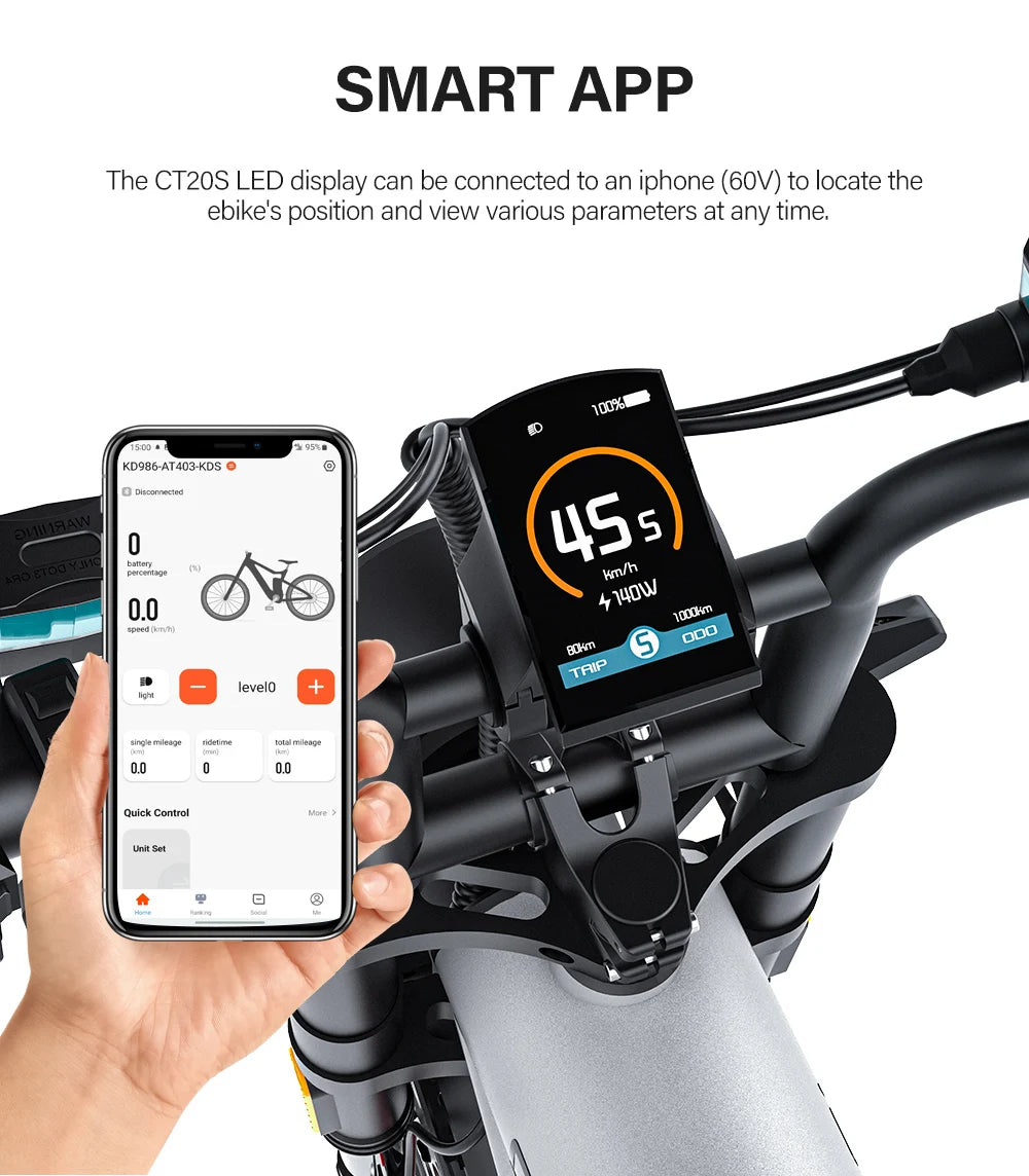 Adult Electric Bike CT20S 2000W Motorcycle electric bicycle 93km/h Speed ebike 20*5.0inch Fat Tire 60V 27.5AH Mountain dirt bike RISE DEFENSE SYSTEMS.AI PRODUCTS
