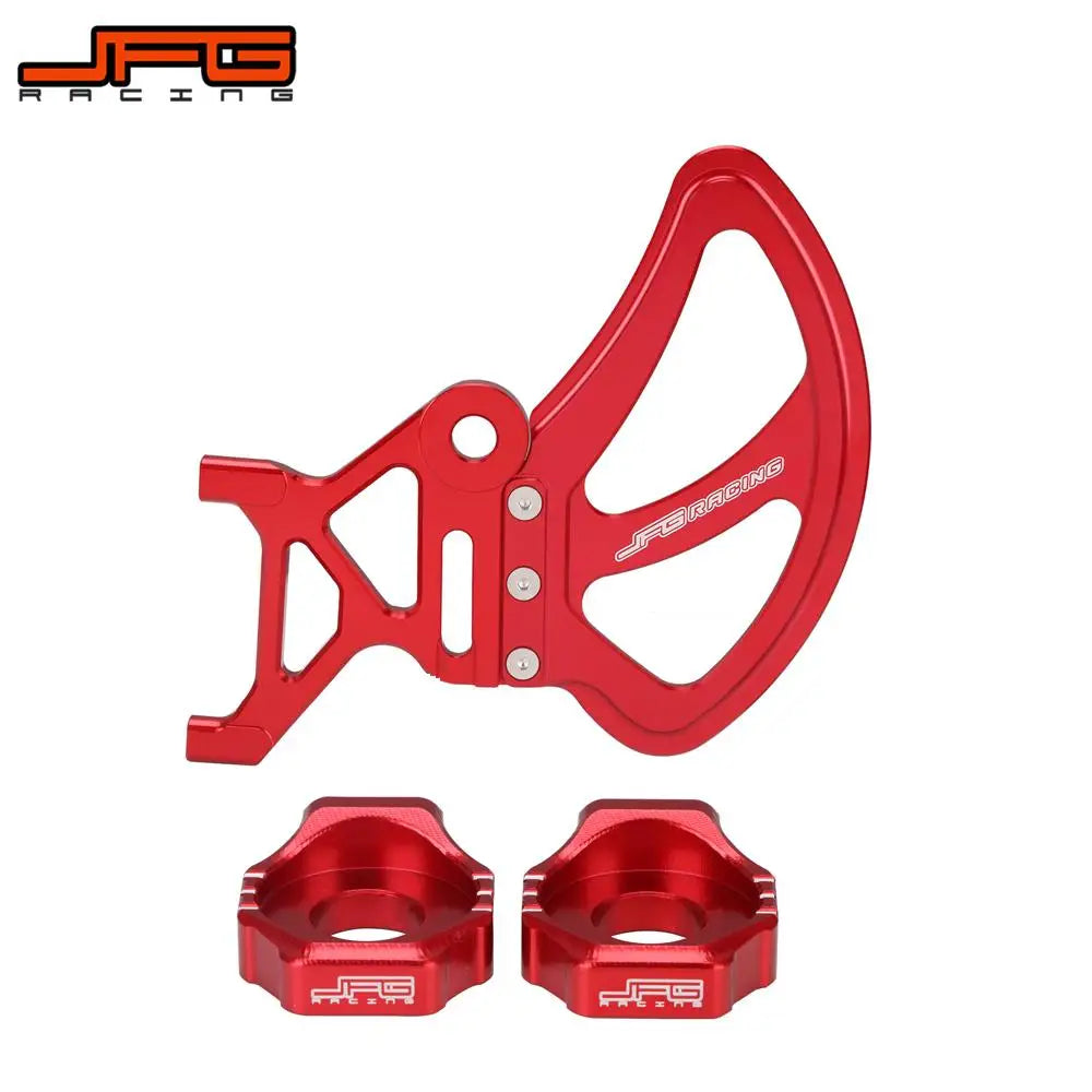 Rear Brake Disc Guard Cover Chain Adjuster Axle Block For Surron Light Bee S X Segway X160 X260 Electric Dirt TALARIA MX3 MX4 RISE DEFENSE SYSTEMS.AI PRODUCTS