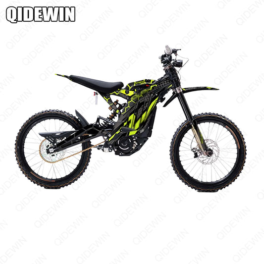 Decorative decals for SURRON Light bee X/S motorcyclesPaint protection filmPersonalized decorative stickers RISE DEFENSE SYSTEMS.AI PRODUCTS