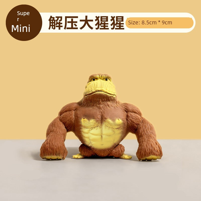 Funny Quirky Squeezing Toy Vent Pressing Gorilla RISE DEFENSE SYSTEMS.AI PRODUCTS