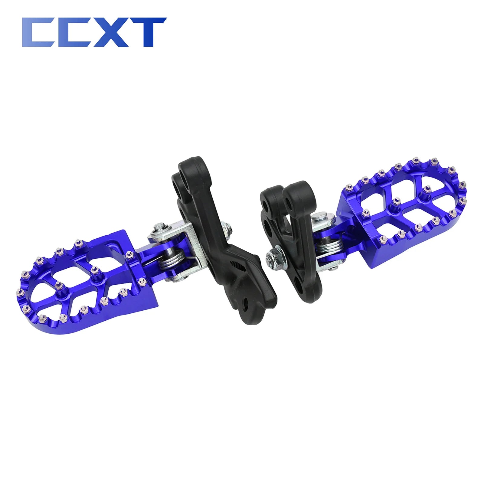 Motorcycle CNC Footpegs Bracket Pedals Foot Pegs For Sur Ron Sur-Ron Surron Light Bee X & Light Bee S Electric Motocross Bike RISE DEFENSE SYSTEMS.AI PRODUCTS