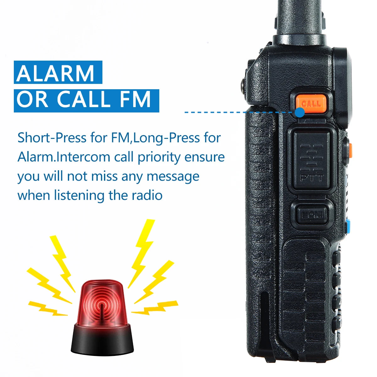 Baofeng Walkie Talkie UV 5R 5W 8W Dual Band Ham Two Way Radio Vhf Uhf FM Radio Handheld Transceiver Hunting 16KM RISE DEFENSE SYSTEMS.AI PRODUCTS