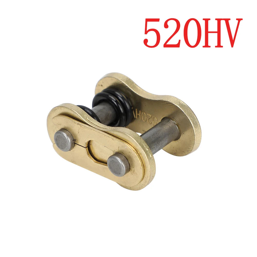 Motorcycle Chain Buckle Ring Link 420 428 520 525 530 Heavy Chain Connecting Connector Master Joint Link With O-Ring Chain Lock RISE DEFENSE SYSTEMS.AI PRODUCTS