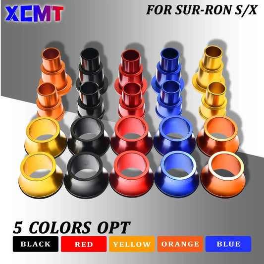 CNC Front Rear Wheel Axle Hub Spacers For Surron Light Bee S X Electric Bike Motorcycle Modified Lightweight Parts Accessories RISE DEFENSE SYSTEMS.AI PRODUCTS