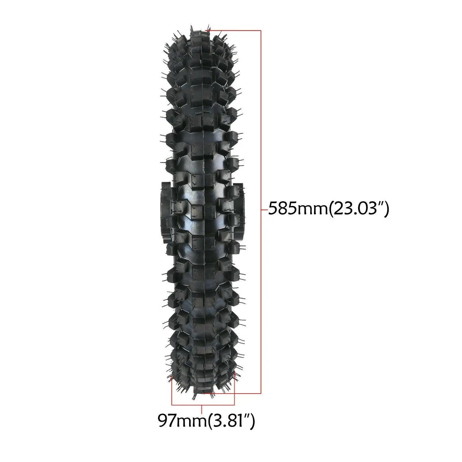 90/100-16 Rear Wheel Tire, 16