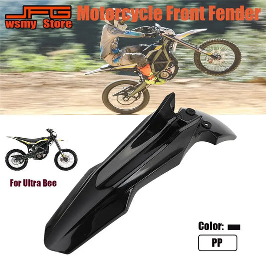 Front Fender Mudguards Splash Fender Absorber For Sur-ron SURRON Surron Ultra Bee Motorcycle Parts RISE DEFENSE SYSTEMS.AI PRODUCTS