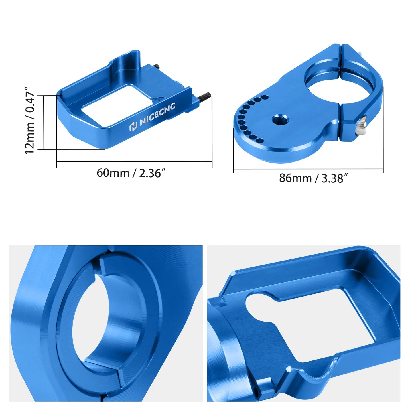 For Sur-Ron Surron Light Bee X S L1E Segway X 160 260 Adjustable Digital Display Relocation Bracket & Front Rear Brake Levers