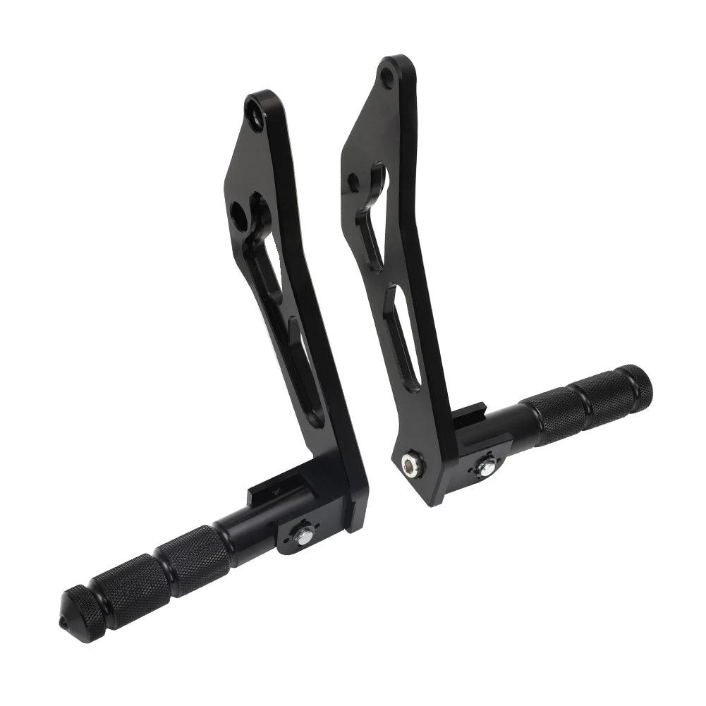 Motorcycle Rear Passenger Foot Peg Rests Pedal Peg Bracket For SURRON Sur-Ron Light Bee X Off-Road Electric Segway X160 X260 RISE DEFENSE SYSTEMS.AI PRODUCTS