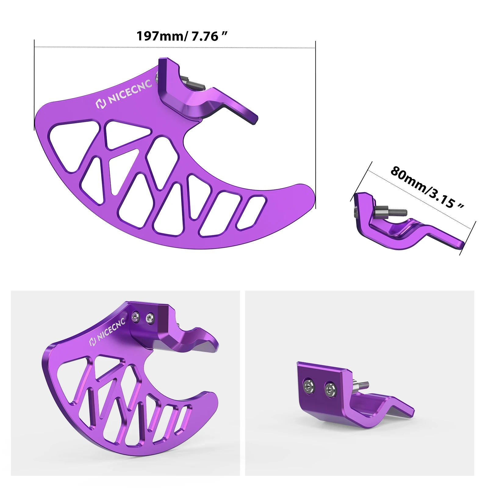 For Surron light bee X Front Brake Disc Guard & Fork Leg Guards For SUR-RON light bee S L1E Segway X160 X260 Electric Dirt Bike RISE DEFENSE SYSTEMS.AI PRODUCTS