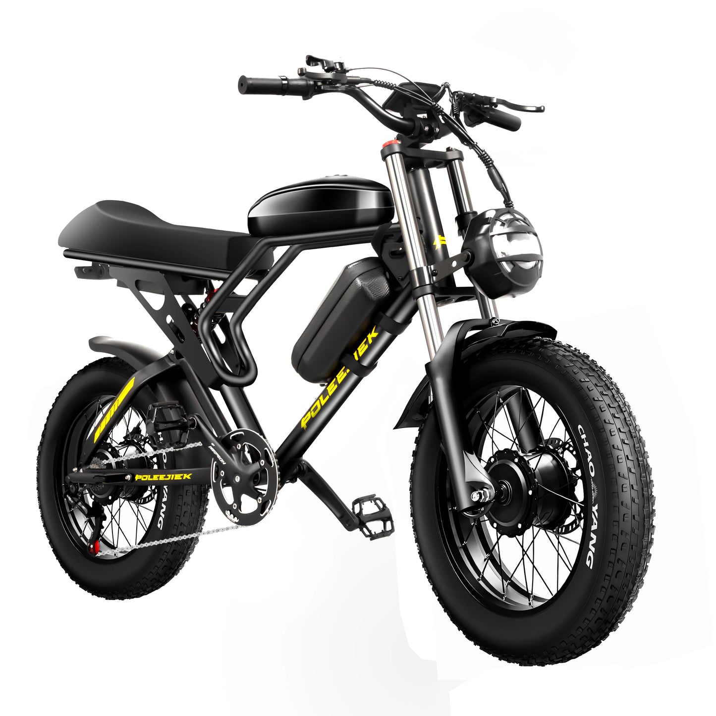 4500W 40MPH Electric Bike with 25.6Ah Battery 20"×4"Fat Tire Ebike for Adults 100Miles Electric Bicycles RISE DEFENSE SYSTEMS.AI PRODUCTS