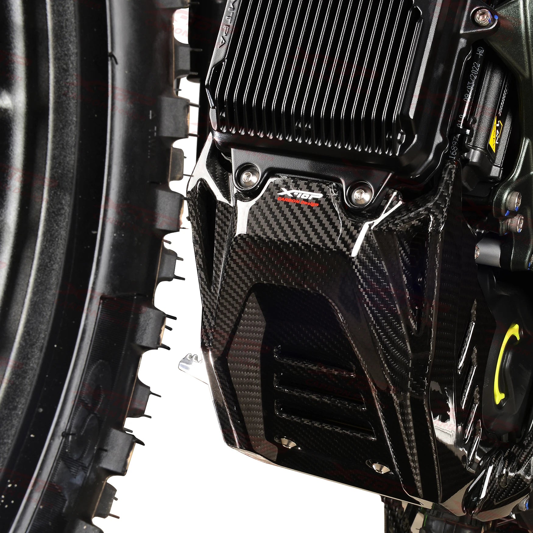 SURRON Ultra bee Carbon fiber Skid plate Motor protection plate Modified and upgraded carbon fiber Skid cover Protection palte RISE DEFENSE SYSTEMS.AI PRODUCTS