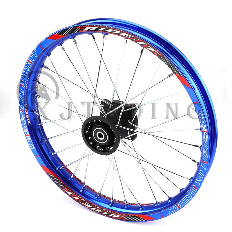 Motorcycle 17" aluminium Alloy Wheel 1.60*17 1.60x17" inch Rims for 110cc 125cc 140cc 150cc 160cc Dirt Pit Bike Accessories RISE DEFENSE SYSTEMS.AI PRODUCTS