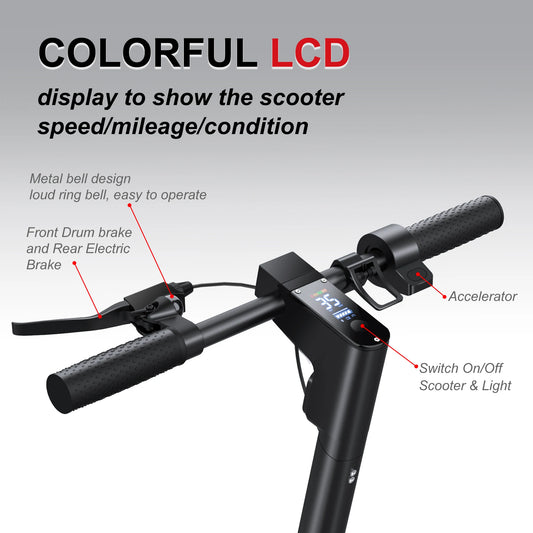 AOVOPRO New ESMAX Electric Scooter 500W 40km/h Adult APP Smart Scooter Shock-absorbing Anti-skid Folding Electric Scooter RISE DEFENSE SYSTEMS.AI PRODUCTS