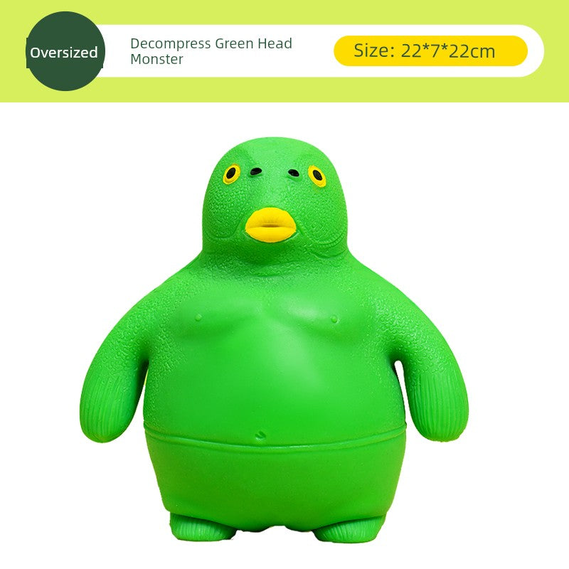 Internet Celebrity Funny Fun Pressing Vent Toy Gorilla RISE DEFENSE SYSTEMS.AI PRODUCTS
