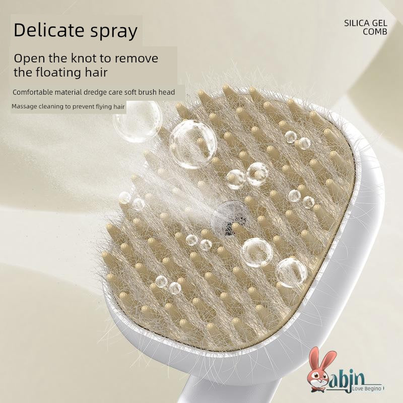 Pet Spray Comb Electric Massage Float Hair Cleaning Dogs and Cats Soft Tooth Care Steam Comb Anti-Flying Hair Cleaning Supplies RISE DEFENSE SYSTEMS.AI PRODUCTS