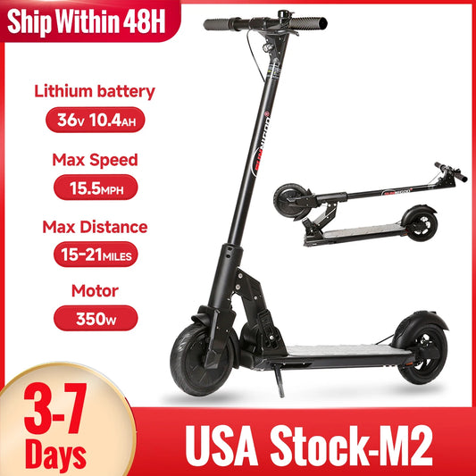 350W Electric Scooter for Adults 36V 10.4AH Battery Compact Scooter 8.5 Inch Tire Foldable Lightweight Electric Scooters Adults RISE DEFENSE SYSTEMS.AI PRODUCTS