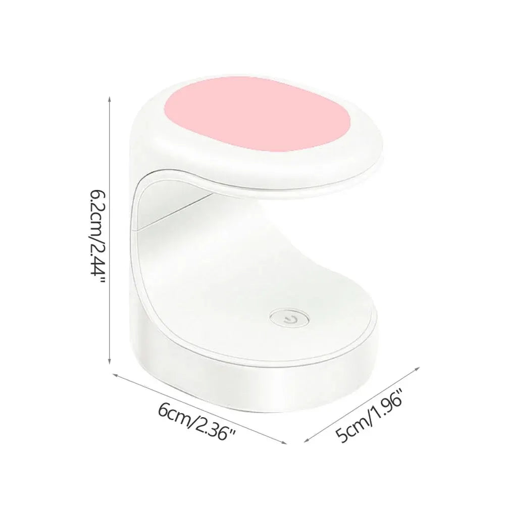 Mini 16w Uv Led Lamp For Nails With Usb Cable 3 Led Lights Gel Nail Polish Dryer Lamp Manicure Tool Equipment RISE DEFENSE SYSTEMS.AI PRODUCTS