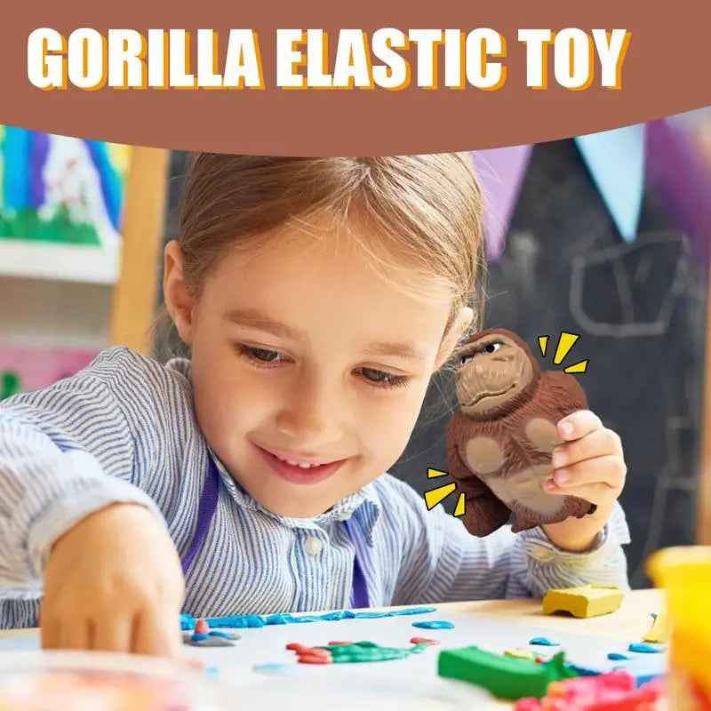 Squeeze Toy Gorilla Pinch Toy Squishys Autism Stress Reliever Toys FidgetToys Stretch Vent Gorilla Decompressions Anti Stress RISE DEFENSE SYSTEMS.AI PRODUCTS