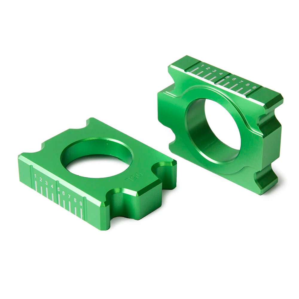 NICECNC Motorcycle Rear Axle Blocks Chain For Kawasaki KX125 KX250 KX 125 250 2003-2008 2007 KX250F KX450F KXF KLX450R KLX 450 R RISE DEFENSE SYSTEMS.AI PRODUCTS