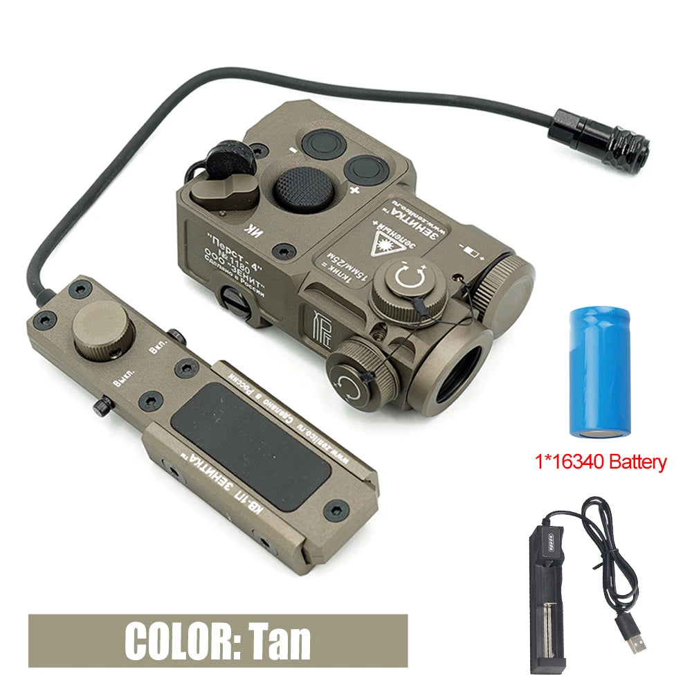 Green Laser&Infrared IR 850NM Night Vision Flashlight, Aluminum Alloy Torch Remote Control Switch, Night Hunting;Outdoor Camping RISE DEFENSE SYSTEMS.AI PRODUCTS