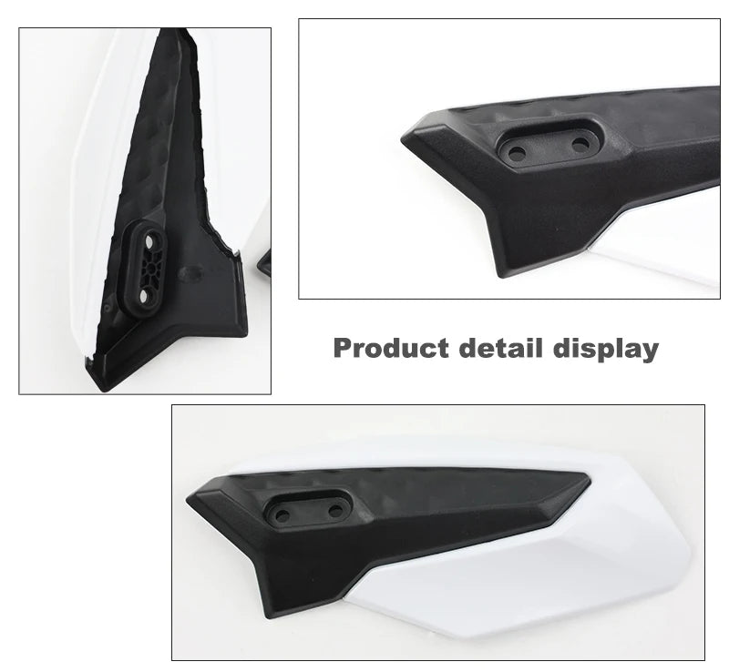 LING QI Electric Motorcycle Hand Guard Handle Protector Shield HandGuards Protection For SURRON SUR RON Ultra Bee Dirt Pit Bike RISE DEFENSE SYSTEMS.AI PRODUCTS