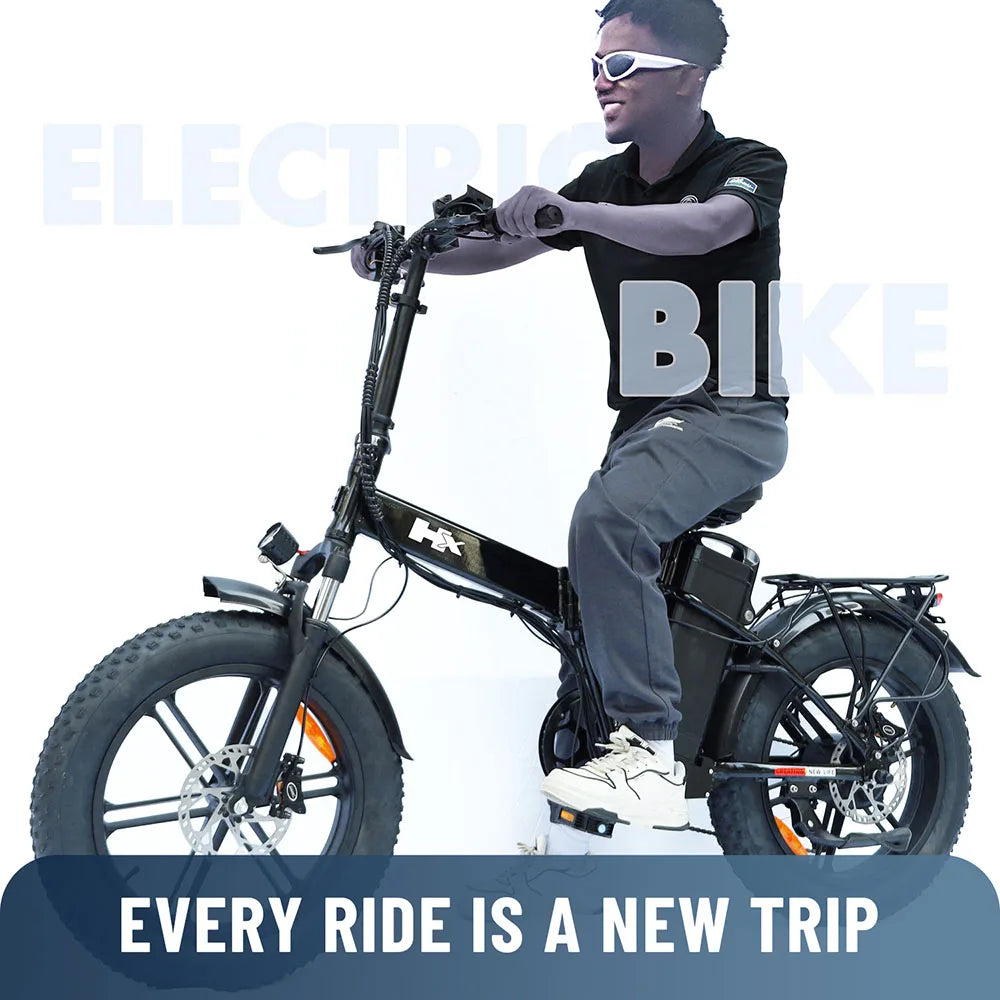 HX Q22 Pro 2000W Adult Ebike Electric Bike Folding 62KM/H 35AH 48V 20 inch Fat Tire Electric Bicycle Off-road Cycling Bike RISE DEFENSE SYSTEMS.AI PRODUCTS