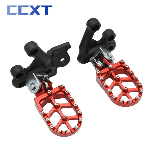 Electric Bike CNC Foot Pegs Rest Footpegs Foot Pegs Bracket For Sur-Ron Sur Ron Surron Light Bee X & S Electric Motocross Parts RISE DEFENSE SYSTEMS.AI PRODUCTS