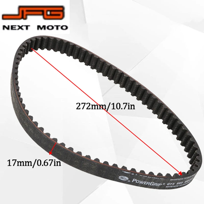 Motorcycle Drive belt 8M 560 Original Transmission Belt For Sur-Ron Surron Light Bee S/X Electric Dirt Bike Replacement RISE DEFENSE SYSTEMS.AI PRODUCTS