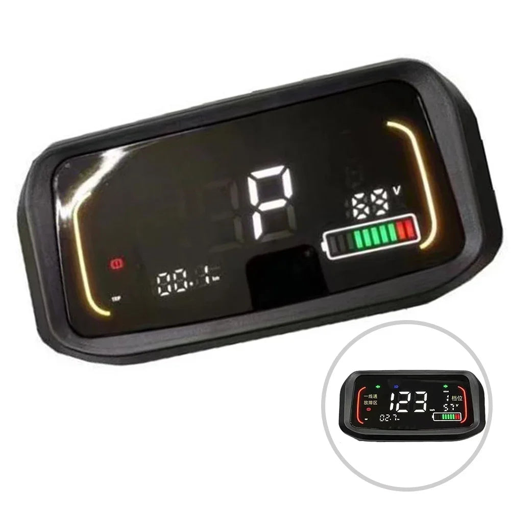 48V-72V Ebike Colorfull LCD Display Meter Speed Control Panel For EBike Electric Scooter Electric Bicycle Accessories RISE DEFENSE SYSTEMS.AI PRODUCTS