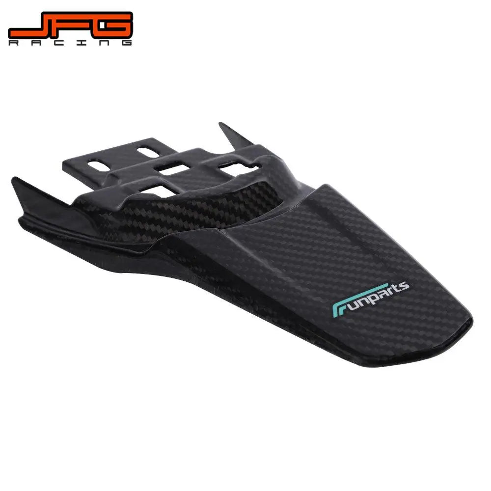 Funparts Carbon Fiber Motorcycle Rear Fender Mudguards For Surron Sur-Ron Sur Ron Lightbee Light Bee X S L1E Electric Bike RISE DEFENSE SYSTEMS.AI PRODUCTS