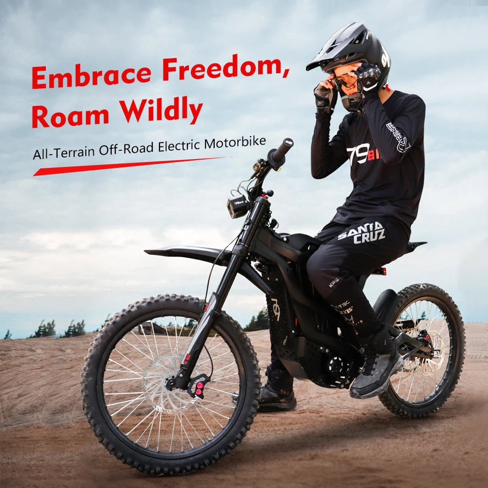 79BIKE Enduro 72V 12000W Off Road Dirt Cross Electric Motorcycle 35AH Lithium battery Electric Dirt Bike E Motorbike