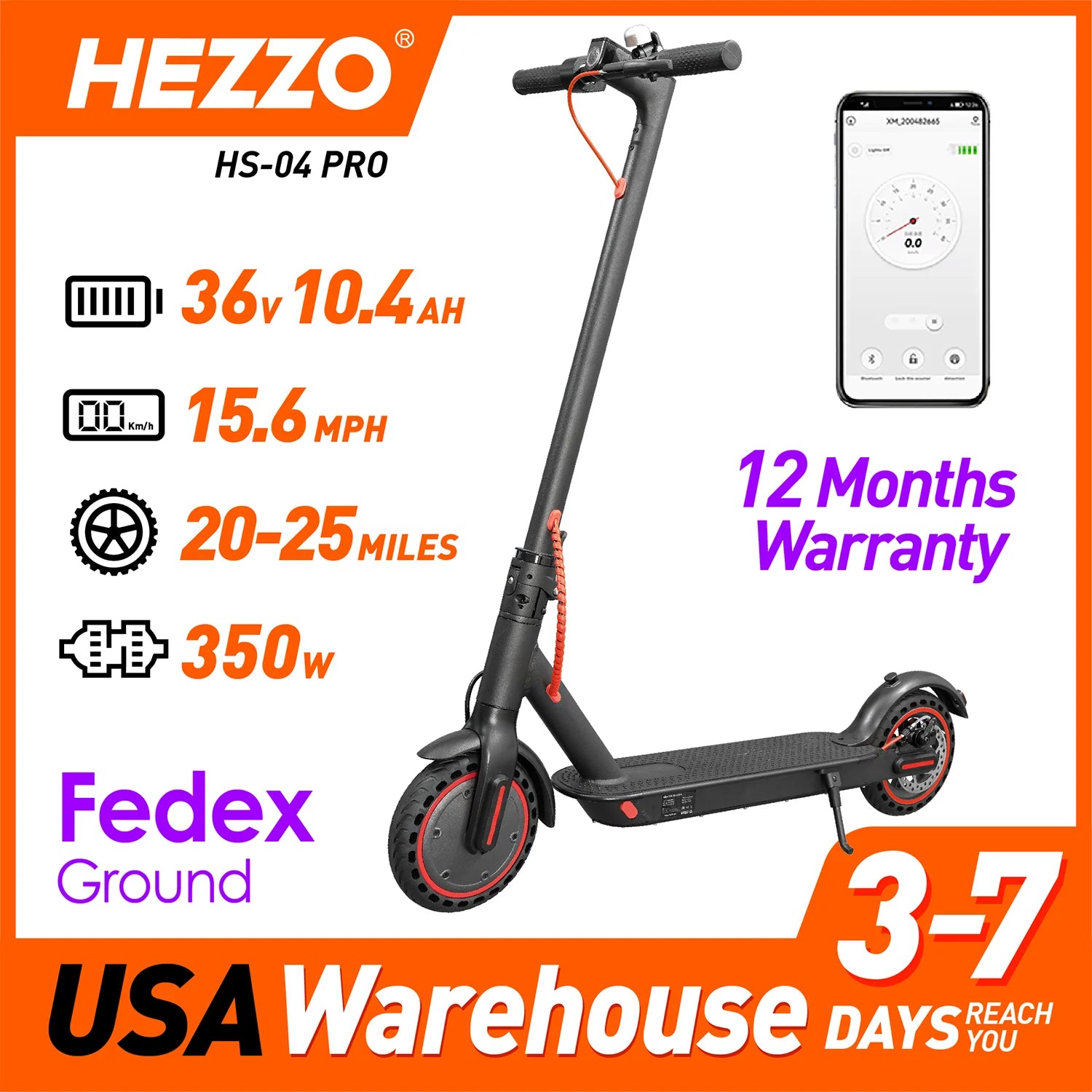 HEZZO Electric Scooter 8.5