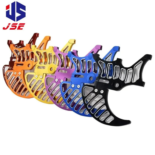 For SURRON Light Bee X Segway X160 X260 Talaria Sting Dual Caliper Mount Shark Fin Disk Disc GuardAlloy Off-road Parts SUR-RON RISE DEFENSE SYSTEMS.AI PRODUCTS