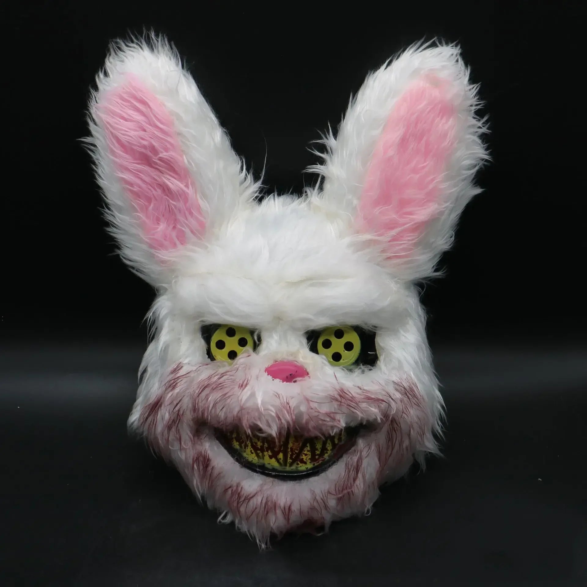 Halloween Led Bloody Plush Bunny Mask Ghost Festival Mask Realistic Bloody Bear Headgear Performance Prop Halloween Horror Mask RISE DEFENSE SYSTEMS.AI PRODUCTS