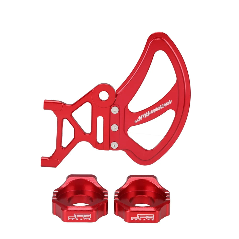 Rear Brake Disc Guard Cover Chain Adjuster Axle Block For Surron Light Bee S X Segway X160 X260 Electric Dirt TALARIA MX3 MX4 RISE DEFENSE SYSTEMS.AI PRODUCTS