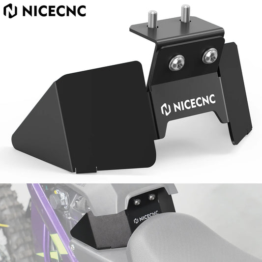NICECNC For Surron Light Bee X S L1E Segway X160 X260 Electric Dirt Bike Battery Lid Extension Battery Latch Heighten Extender RISE DEFENSE SYSTEMS.AI PRODUCTS