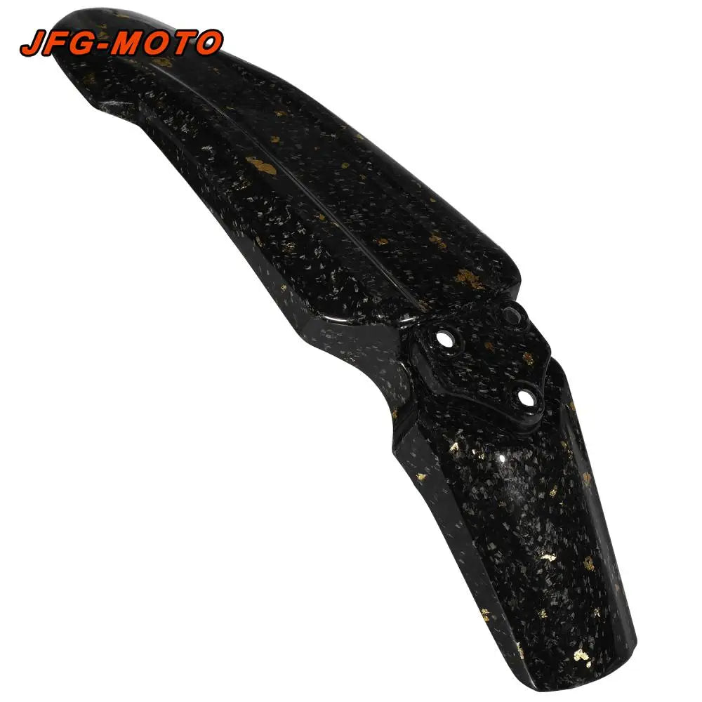Motorcycle Front Fender Funparts Carbon Fiber Mudguard Cover For Surron Sur Ron Lightbee Light Bee X S L1E Electric Bike Parts RISE DEFENSE SYSTEMS.AI PRODUCTS