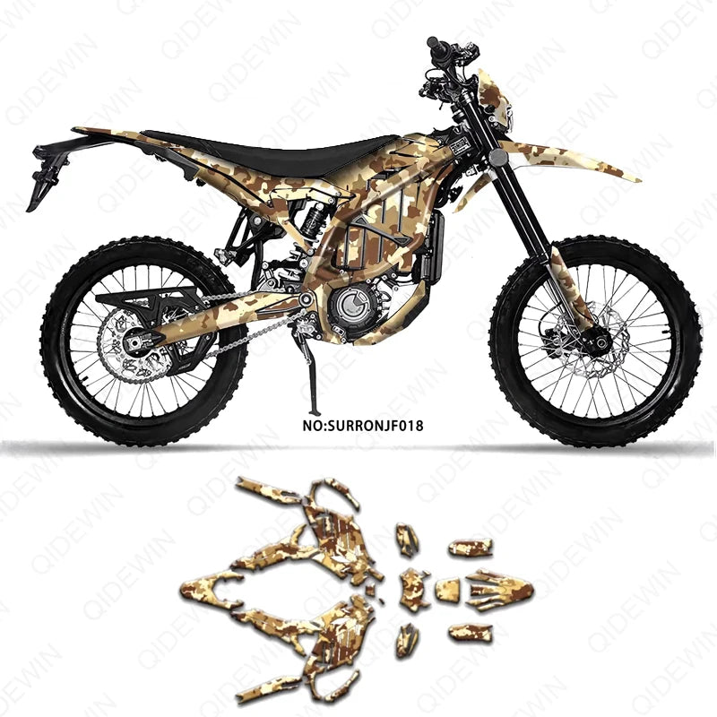 FOR SUR-RON ULTRA Bee Graphics Special thickened crystal plate decal body cover imitation scratch protection UB Mod Stickers RISE DEFENSE SYSTEMS.AI PRODUCTS