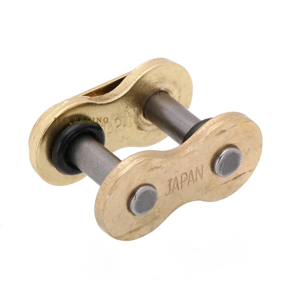 Motorcycle Chain Buckle Ring Link 420 428 520 525 530 Heavy Chain Connecting Connector Master Joint Link With O-Ring Chain Lock RISE DEFENSE SYSTEMS.AI PRODUCTS