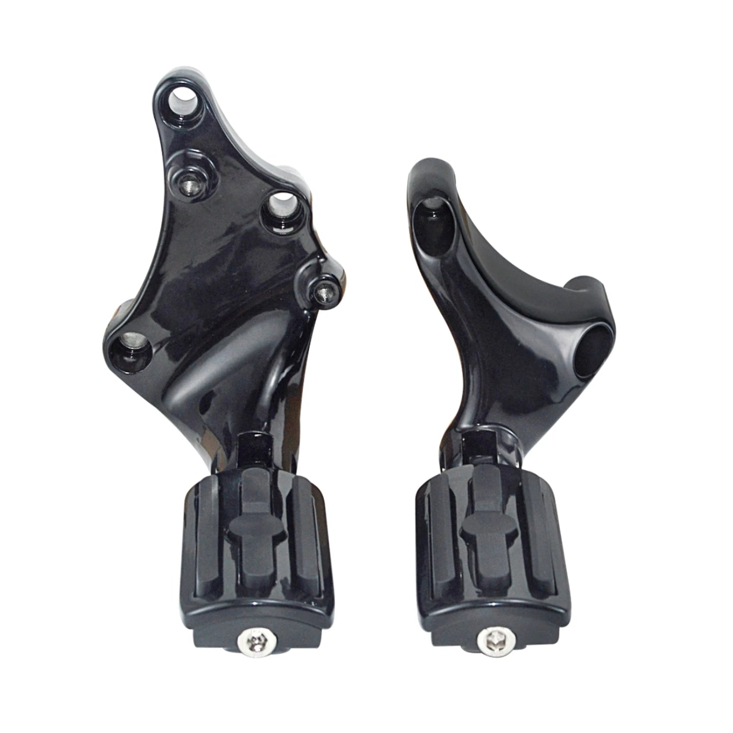 Rear Passenger Pedal Motorcycles Foot Pegs Mount Bracket Footrests For Harley Sportster XL1200 Iron 883 SuperLow Roadster 14-22 RISE DEFENSE SYSTEMS.AI PRODUCTS