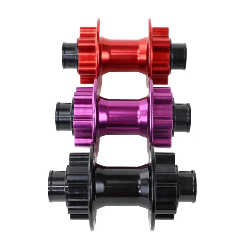 DHL-20S Bicycle Dual Double Disc E Bike Hub 36H Downhill Mtb Mountain Bicycle Aluminum Alloy  20x110mm 2 Bearings Front Hubs RISE DEFENSE SYSTEMS.AI PRODUCTS