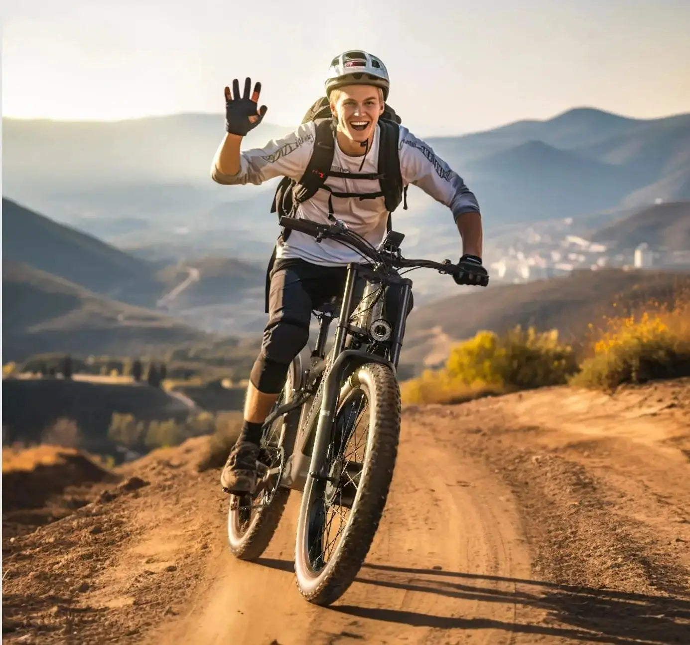 26 inch electric bicycle, electric mountain bike, dual drive 48V2000W Samsung battery removable, large tires city buggy S600 RISE DEFENSE SYSTEMS.AI PRODUCTS