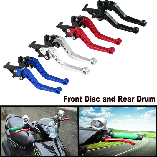 Universal Motorcycle Brake levers  Motorcycle Accessories Modified Horn Adjustable Hand Lever GY6 RISE DEFENSE SYSTEMS.AI PRODUCTS
