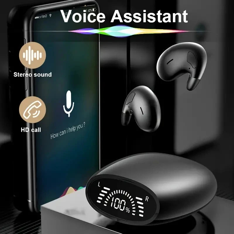 Mini Headphones Bluetooth Invisible Wireless Headset,Sleep Earphone With Mic  Sports Waterproof in-Ear Earbuds for Small Ears RISE DEFENSE SYSTEMS.AI PRODUCTS