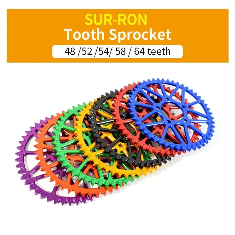 For SUR-RON Light Bee S X 48T 52T 54T 58T 64T Tooth Plate Sprocket Wheel E-bike sur ron Dirtbike Motorcycle Accessories SURRON RISE DEFENSE SYSTEMS.AI PRODUCTS