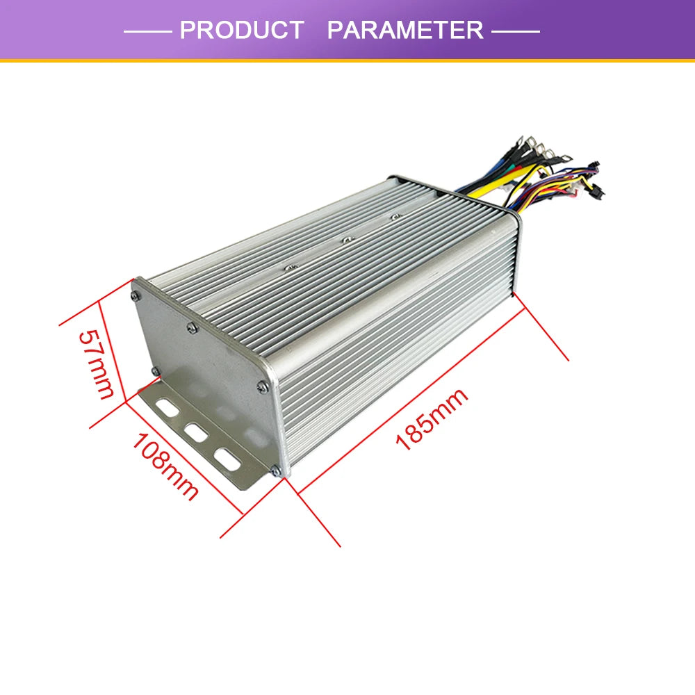 JN 60A Sinewave Controller Dual Mode Controller Sensor/Sensorless 48V-72V For 1000W 1500W 2000W 3000W Hub Motor RISE DEFENSE SYSTEMS.AI PRODUCTS
